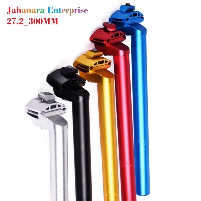 Picture of Bicycle Seat Post All Aluminum Saddle Tube 27.2*300MM Mountain Bike Seatpost Bicycle Accessories Dead Speed Seatpost