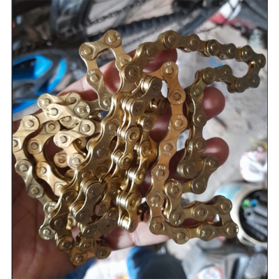 Picture of KMC X8.93, 6,7,8 Speed Chain for Trekking 116 Links Golden Plated