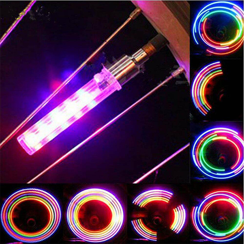 Picture of Big Size Led Wheel Light+ Bicycle Bottle Holder combo