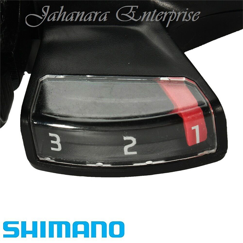 Picture of Shimano SL-M310 3x8-Speed Bike Shifters Left & Right Pair - High-Quality Bicycle Gear Levers