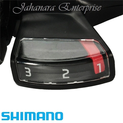 Picture of Shimano SL-M310 3x8-Speed Bike Shifters Left & Right Pair - High-Quality Bicycle Gear Levers