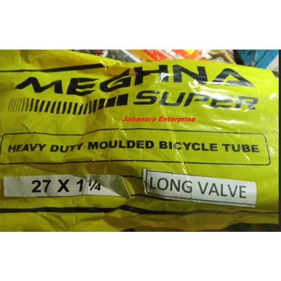 Picture of 27 Bike Tube 27 x 1 1/4 Bicycle Road Bike Tube 27 x1 1/4 Bicycle Inner Tube Meghna Tube