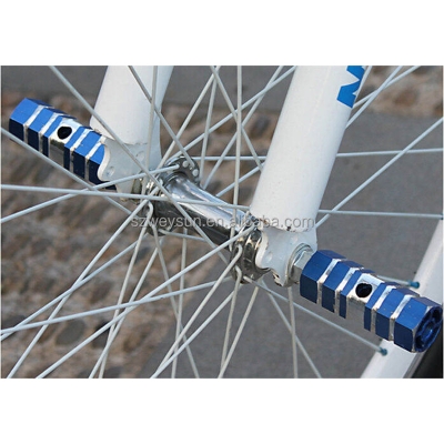 Picture of Bicycle Footpegs Aluminum Alloy Axles BMX MTB Pedal Bicycle Stunt Foot Pegs Made In Taiwan Bicycle Accessories 2 pcs