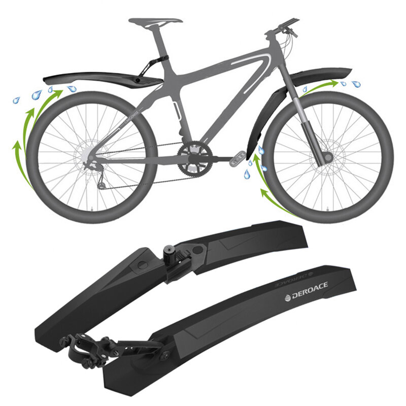 Picture of Bike Fender Bicycle Fenders Cycling Mountain Bike Mud Guards Mtb Mudguard 4 Colors Wings For Bicycle Bike Accessories Bike Parts