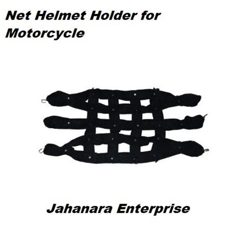 Picture of Motorcycle Bike Back Seat Net Cover Cargo Net Helmet Holder Universal