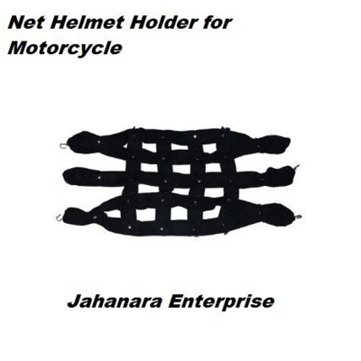 Picture of Motorcycle Bike Back Seat Net Cover Cargo Net Helmet Holder Universal