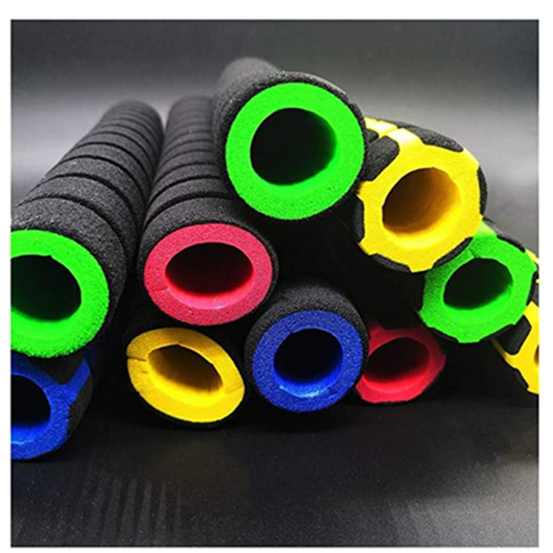 Picture of Bike HandleBar Grip Cover 22cm Long Big Size(2pcs) Racing Bicycle Motorcycle Handle Bar Foam Sponge Grip Cover Non-slip Soft Handlebar Bike Bicycle Grips