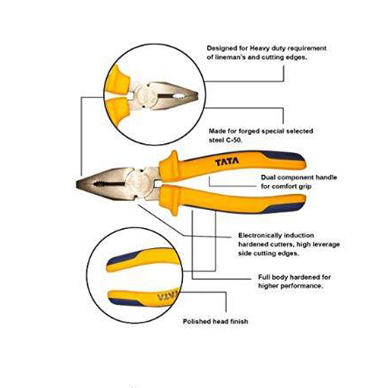Picture of Combination Plier 8 Inch/ 200 Mm (Made In Taiwan) - Tools