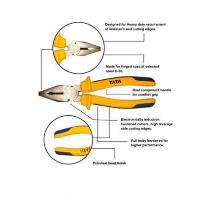 Picture of Combination Plier 8 Inch/ 200 Mm (Made In Taiwan) - Tools
