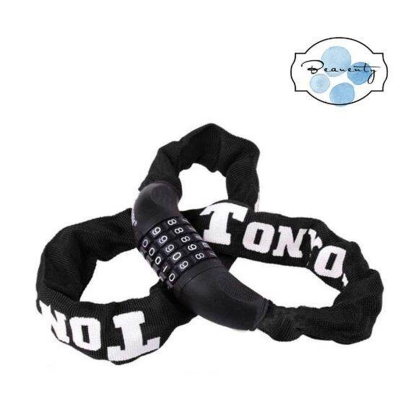 Picture of TonYon Five Digit Code Chain Lock Single Car Anti-Theft Lock Chain Lock Mountain Bike Anti-Theft Lock 90cm