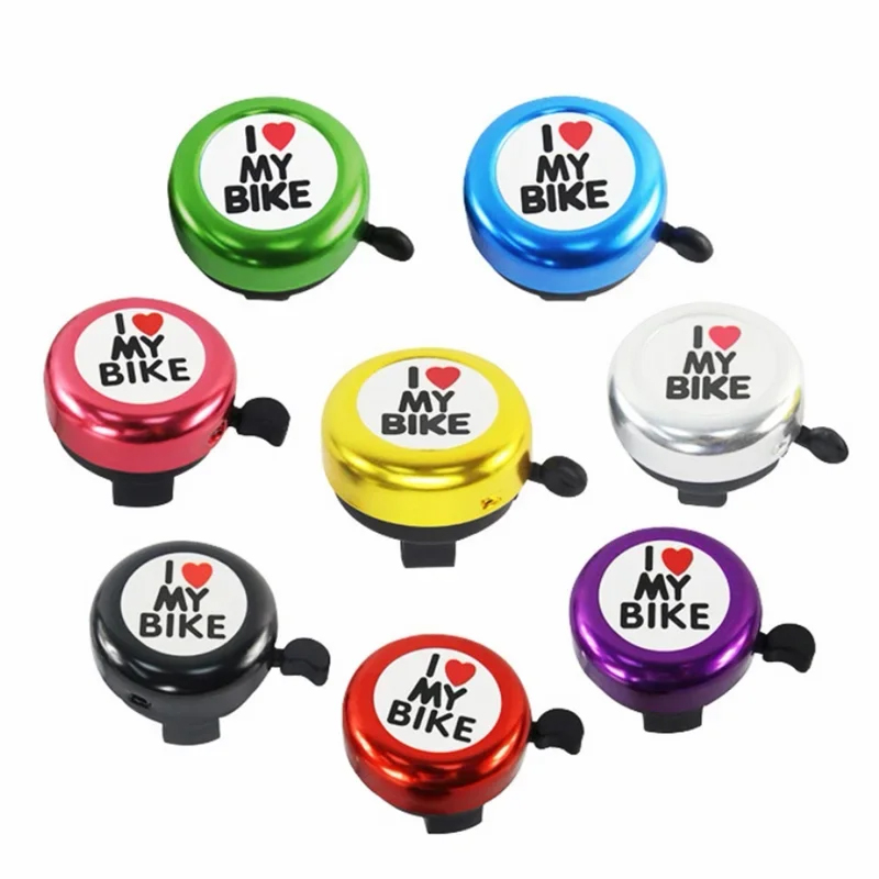Picture of Cute Bicycle Bell Handlebar Bell Loud Sound Bike Bells Alarm Warning Bells Ring Bike Accessories Cycling Ring Horn