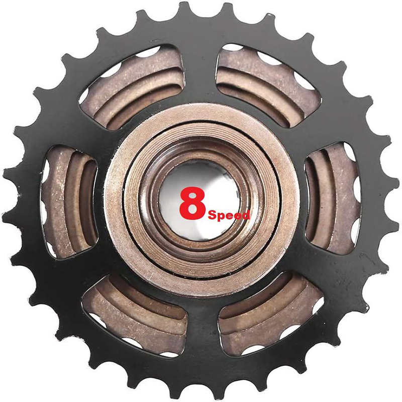 Picture of 8-Speed 12-28T Mtb Mountain Road Bike Freewheel Bicycle Flywheel Steel Thread Sprocket Positioning Flywheel - সাইকেল