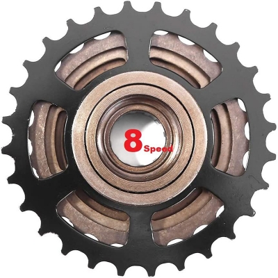 Picture of 8-Speed 12-28T Mtb Mountain Road Bike Freewheel Bicycle Flywheel Steel Thread Sprocket Positioning Flywheel - সাইকেল