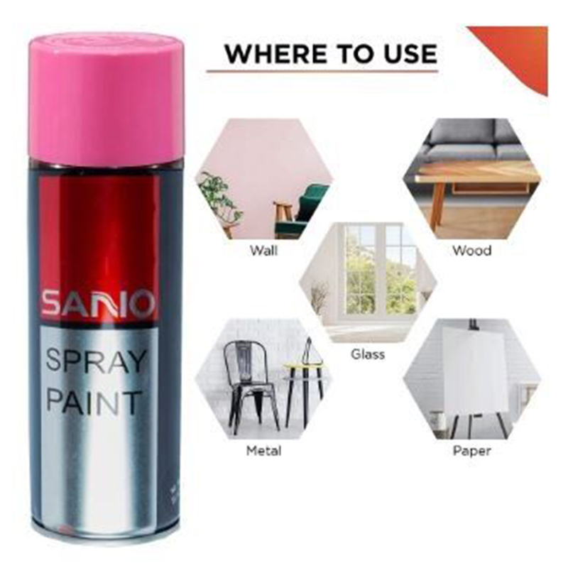 Picture of Spray Paint (Peach Red) Pink 400ml No.30 - Mistry Box