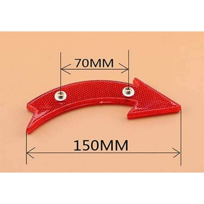 Picture of Bicycle Wheel Light Arrow Shape Waterproof Bike Wheel Light Bike Spoke Light 2 pcs