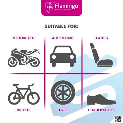 Picture of Flamingo Ultra Shine 11 250ml / 450ml(F116L)Dashboard Polish- Car Motorbike Leather, Plastic, Rubber, Wood Spray Polish Dashboard & Leather Wax ( Cleans&Shines)