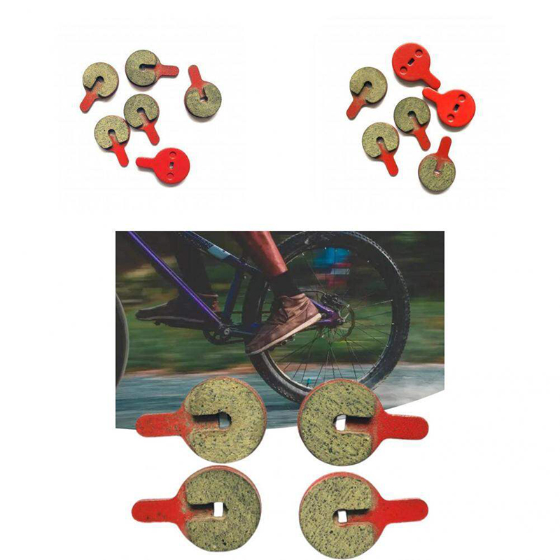 Picture of 2 Pair Electric Scooter Disc Brake Pads for Kick Scooter Replacement Parts Friction Plates 4pc