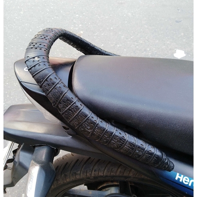 Picture of Motorcycle Seat,Saddle Cover , Pvc Material, Hand Sewing Thread,Black - Bike Cover