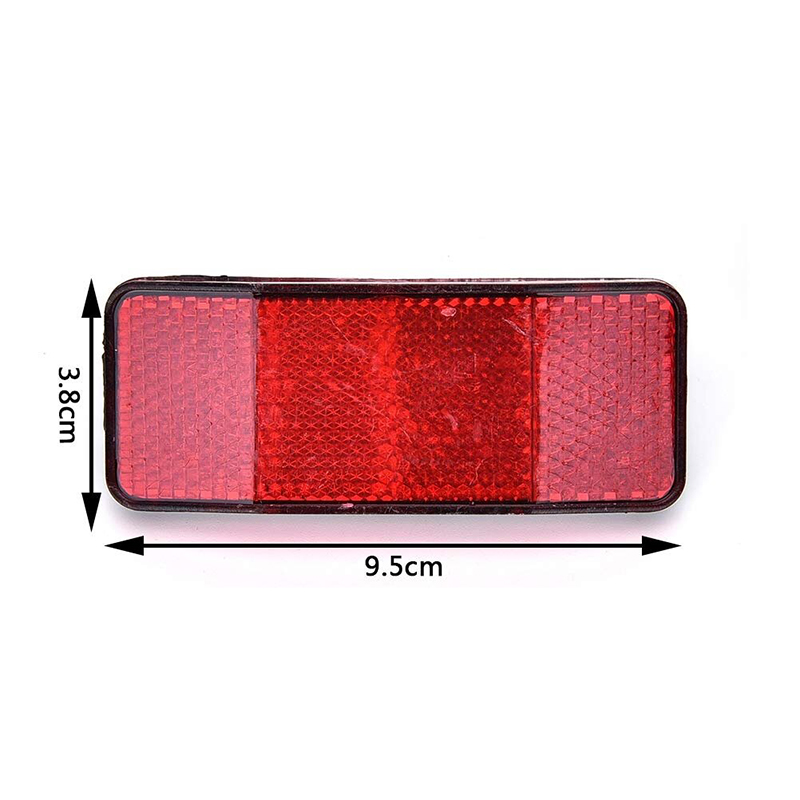 Picture of Bicycle Rear Reflector Light  Safety Caution Warning Reflector Cycling Light Bicycle Accessories