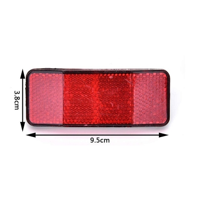 Picture of Bicycle Rear Reflector Light  Safety Caution Warning Reflector Cycling Light Bicycle Accessories