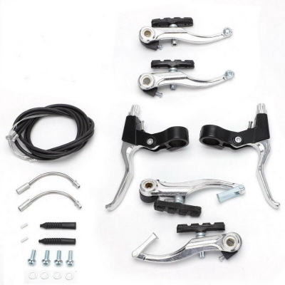 Picture of Bicycle V Brake MTB,Cable Wire and Break Lever Full Set