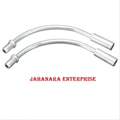 Picture of Bicycle Break Pipe Alloy 110 Degrees Bend Wire Guide Pipe Hose Js Cycling Supplies for Mountain Bike V Brake Noodles Cable Reduce Friction Brake Line 2 pcs