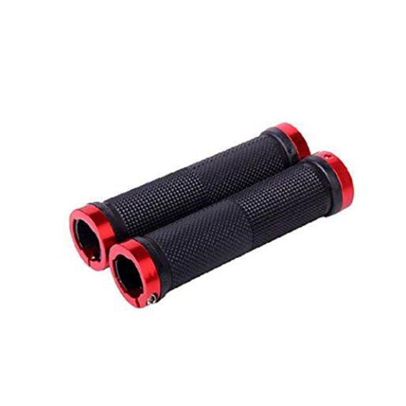 Picture of Pair Cycling Lock-on Anti-Slip Bicycle Handlebar Handle Grips for MTB BMX