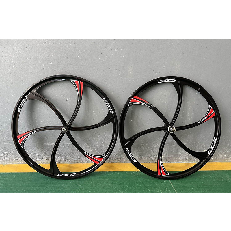 Picture of Alloy Wheelset 26" Double Wall Rims Mountain Bike Wheel Card Hub Sealed Bearing Disc Brake 8-10 Speed
