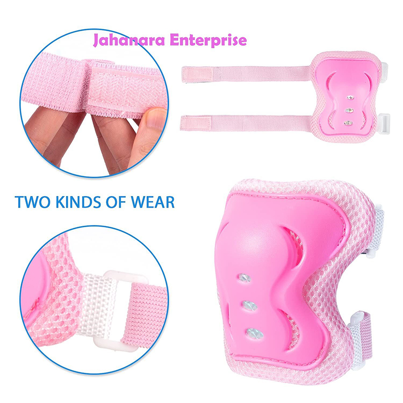 Picture of Knee Pads for Kids/Youth, Knee Pad and Elbow Pads Wrist Guards Protective Gear Set for Roller Skates Cycling BMX Bike Skateboard Inline Skating's Scooter Riding