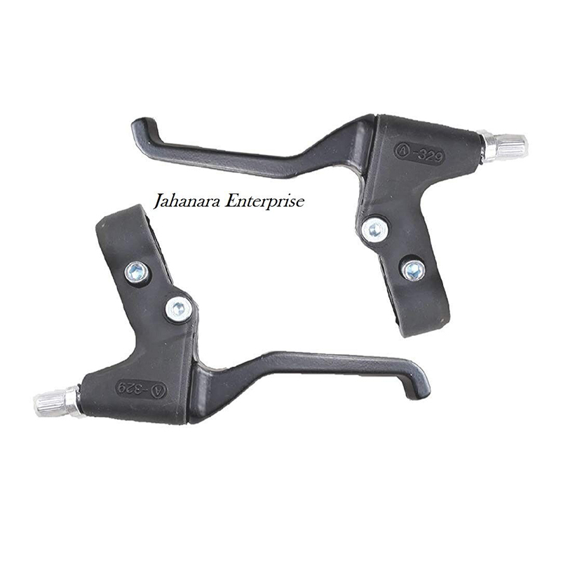 Picture of Cycle Grip Handle Soft and Cycle Brake Lever Left & Right 2 pcs Set Combo offer