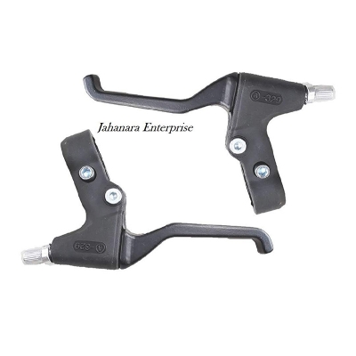 Picture of Cycle Grip Handle Soft and Cycle Brake Lever Left & Right 2 pcs Set Combo offer