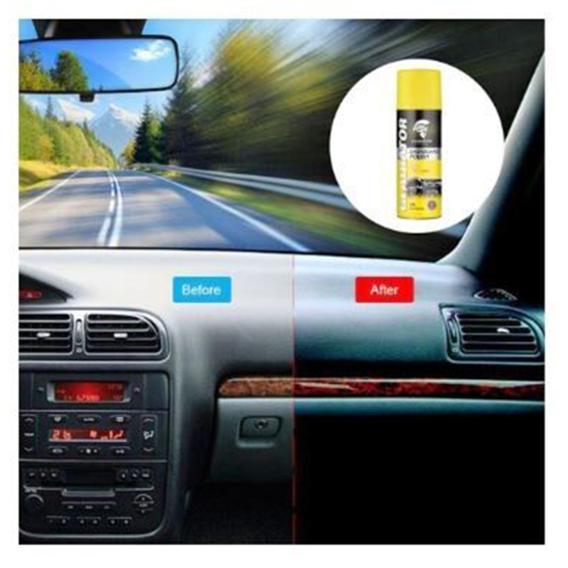 Picture of Gladiator Dashboard Polish Lemon- 450 ml, Car Motorbike Leather, Plastic, Rubber, Wood Spray Polish