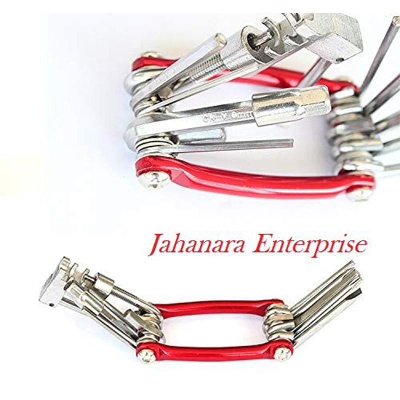 Picture of 16 Function Cycle Tool Kit Multi Purpose Mountain Bike Bicycle Repair Tool Kit Allen Key Wrench