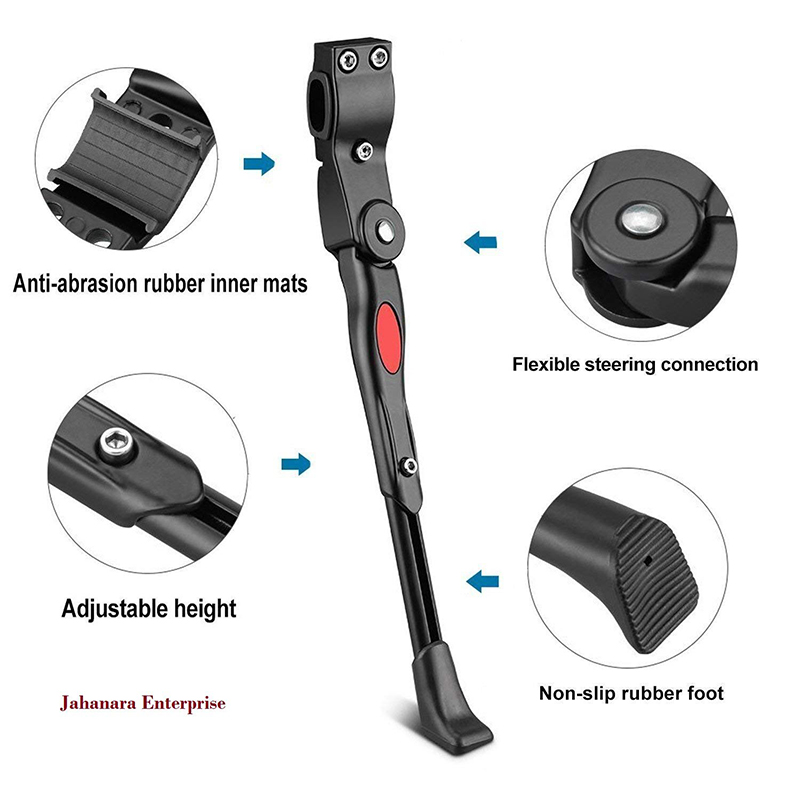 Picture of Bicycle Cycle Kick Stand Side Stand Adjustable for All bike - Rear axle mounting