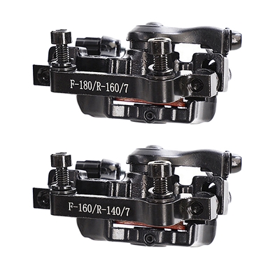 Picture of Oil Break Type Bicycle Parts Brakes Front & Rear Hard Break  MTB Mountain Bike Line Pulling Mechanical Disc Brakes Bicycle Parts 1 Pair Bicycle Brake-2pc - সাইকেল