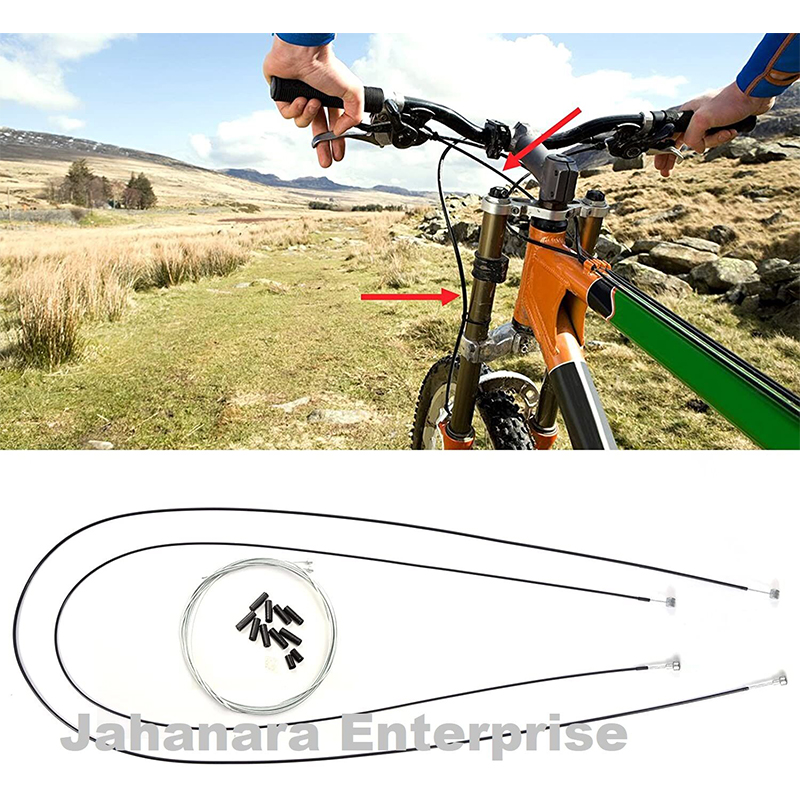 Picture of Mountain Bike Gear & Brake Cable Front & Rear Set Road Bike (4pcs Full Set)