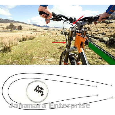 Picture of Mountain Bike Gear & Brake Cable Front & Rear Set Road Bike (4pcs Full Set)