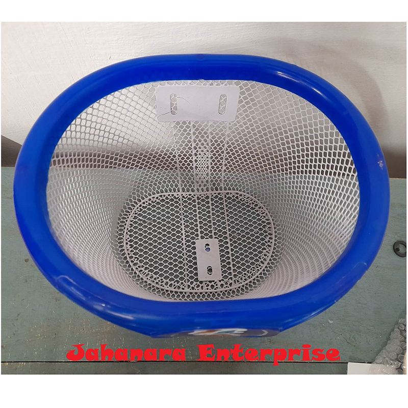 Picture of Bicycle Plastic & Iron Basket For Kids Bike Accessories Red/blue