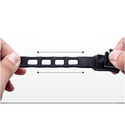 Picture of Bicycle 5 Modes LED USB Rechargeable Sleek Design Tail Light with Multicolor Lights