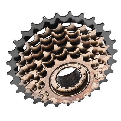 Picture of 7-Speed Bike Freewheel Compatible with Shimano/SRAM - High-Quality Mountain Bicycle Gear Flywheel Accessory