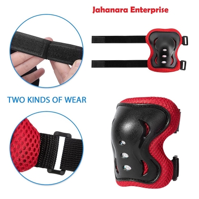 Picture of Knee Pads for Kids/Youth, Knee Pad and Elbow Pads Wrist Guards Protective Gear Set for Roller Skates Cycling BMX Bike Skateboard Inline Skating's Scooter Riding
