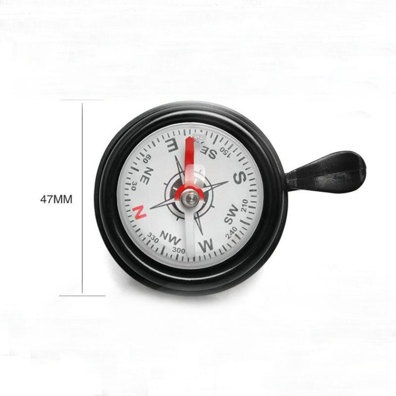Picture of Compass Bell Clear Sound Awake Bike Horn This Bell is Smooth to The Touch and has Strong Rhythms Black