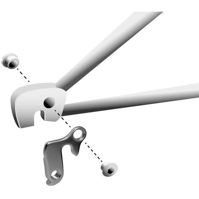 Picture of Gh009 Gear Hanger, Silver, Size M8 x 0.75