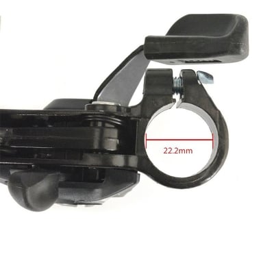 Picture of Shimano 7-Speed Right-Hand Shimano Bike Shift Lever - High-Quality Bicycle Handlebar Control Component