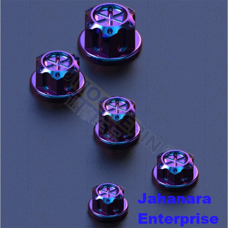 Picture of 30Pcs/Set Motorcycle Nut Bolt Cap Cover Decor Motorbike Ornamental Molding For ANY BIKE