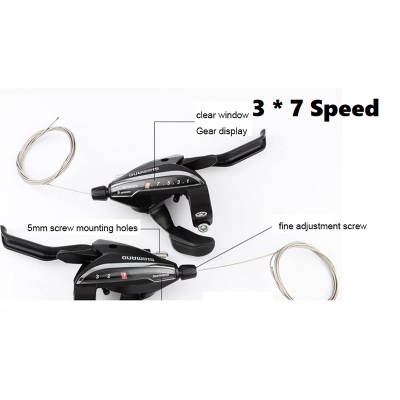 Picture of Bicycle Derailleur 3 * 7 Speed Shift Lever & Brake Lever Conjoined DIP 21-Speed MTB Mountain Bike Shifter ST EF500 EF51