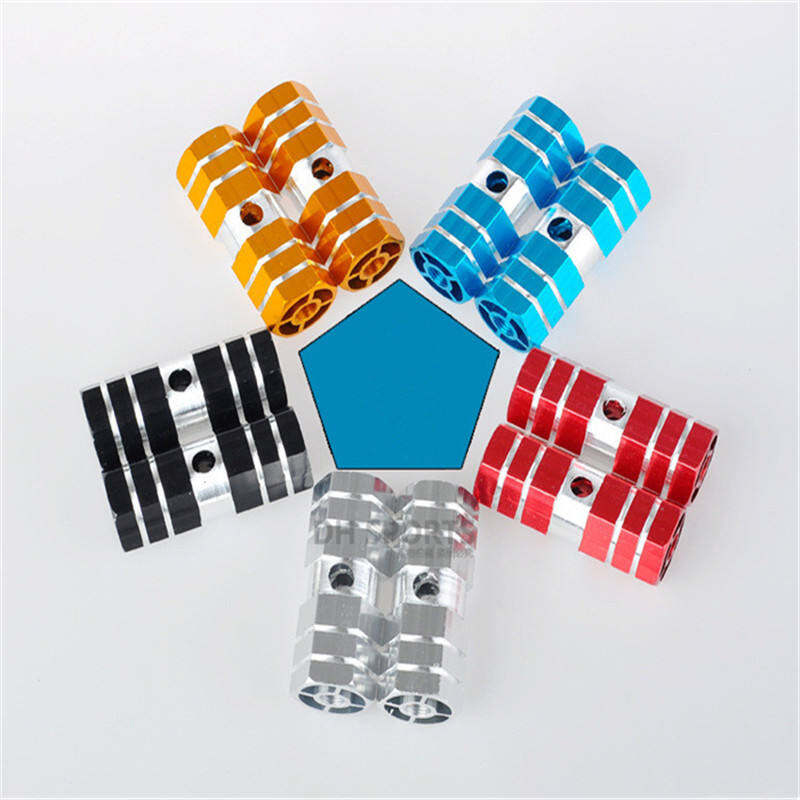 Picture of Bicycle Footpegs Aluminum Alloy Axles BMX MTB Pedal Bicycle Stunt Foot Pegs Made In Taiwan Bicycle Accessories 2 pcs
