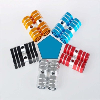 Picture of Bicycle Footpegs Aluminum Alloy Axles BMX MTB Pedal Bicycle Stunt Foot Pegs Made In Taiwan Bicycle Accessories 2 pcs