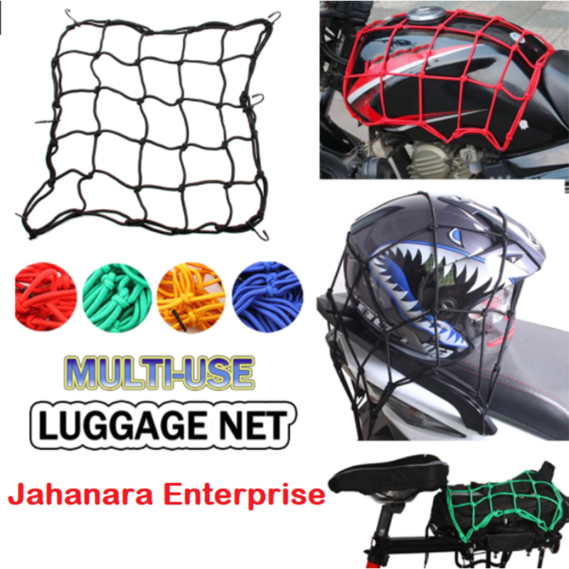 Picture of Motorcycle 6 Hooks Hold Down Cargo Luggage Helmet Net