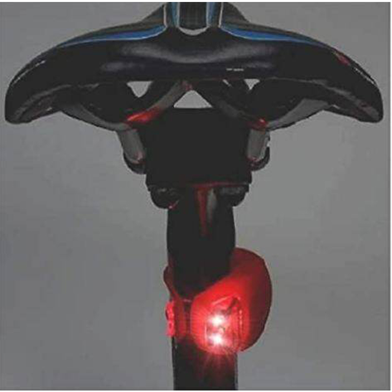 Picture of Aluminium Cycle Water Bottle CAGE OR Stand with 2 PCS ANTISMOG Flickering Light. Combo Offer